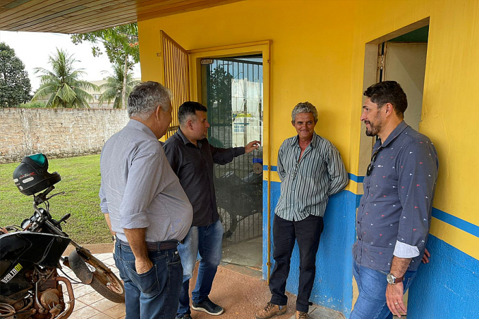 Presidente da Câmara Vereador Marcio Pacele visita distritos para