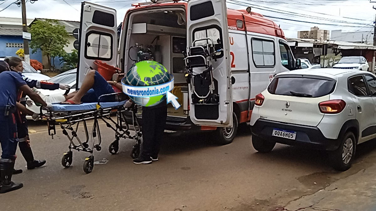 Socorrista do Samu sofre grave acidente na Avenida Calama News Rondônia