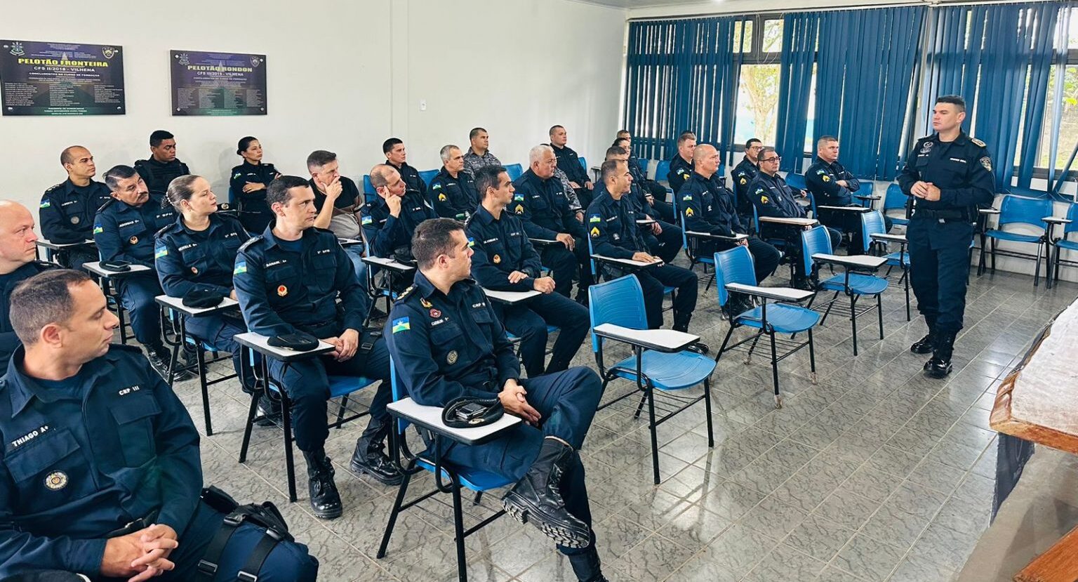 Comandante Geral Da Pm Visita Polos Dos Cursos Presenciais De Sargentos