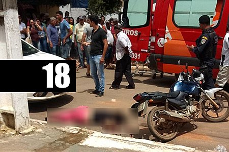 JARU: INCONFORMADO COM SEPARAÇÃO HOMEM MATA EX-MULHER E FERE O NAMORADO DELA NO CENTRO DA CIDADE - News Rondônia