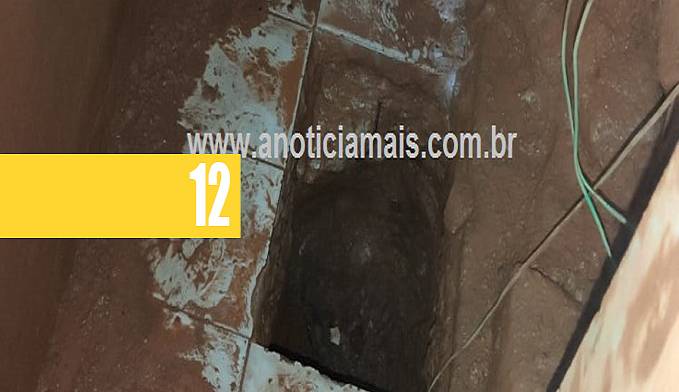 Túnel de cinco metros é descoberto no presídio e fuga em massa de detentos é frustrada; veja o vídeo - News Rondônia
