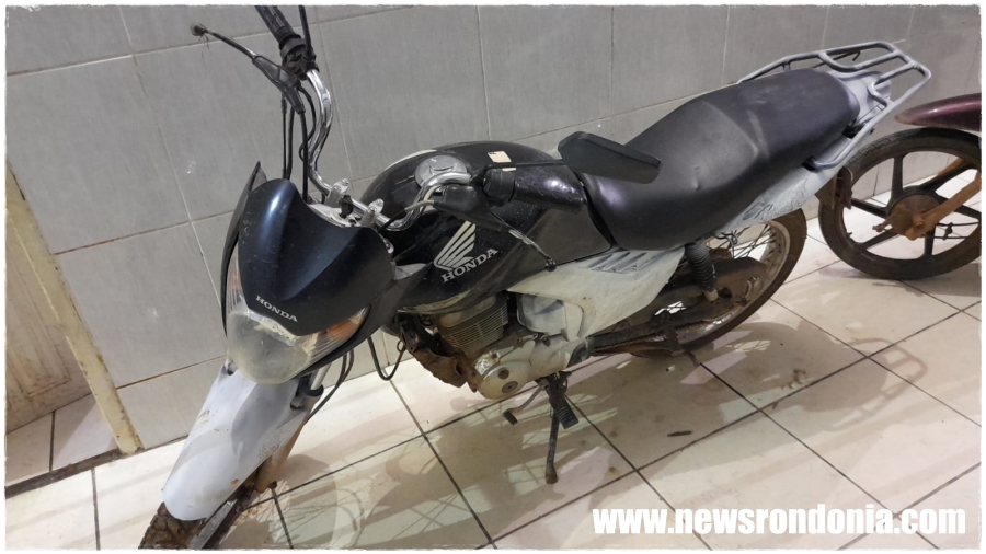Suspeito é preso com moto roubada após perseguição no bairro Planalto - News Rondônia