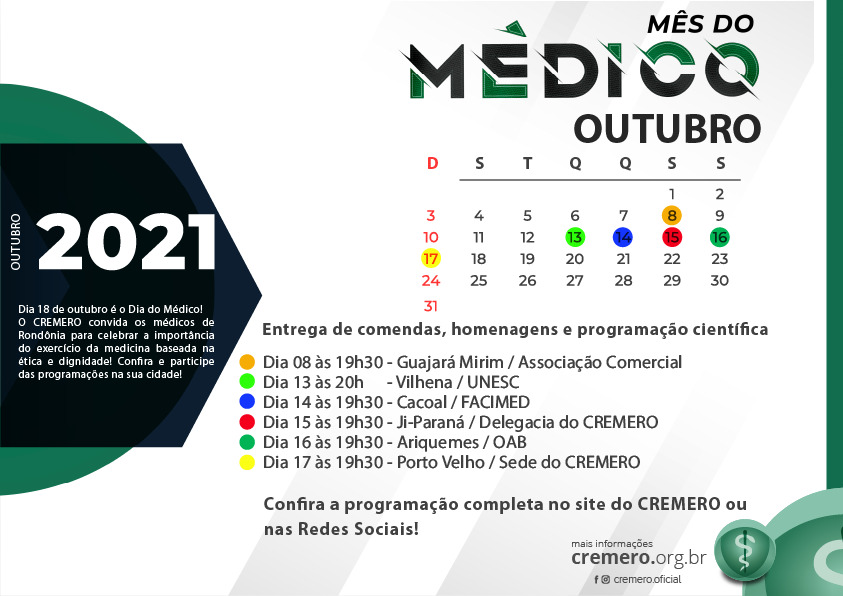 Mês do Médico: Cremero inicia homenagens aos médicos por Guajará-Mirim - News Rondônia