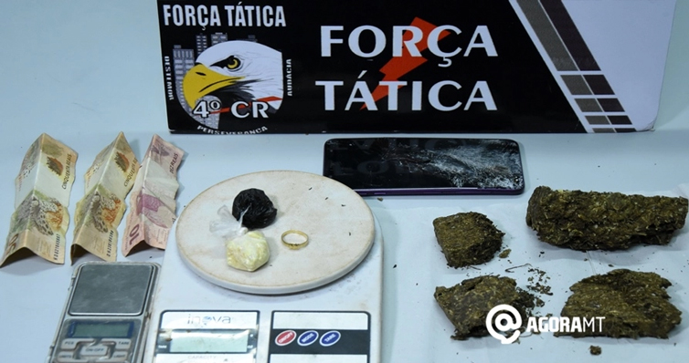 Mulher é presa com 400 gramas de maconha em Rondonópolis - News Rondônia