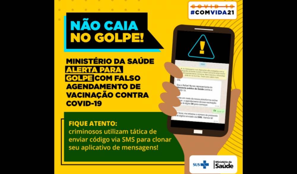 GOLPE: Se passando por servidor do Ministério da Saúde, golpista engana homem e faz amigo dela perder mais de R$ 2 mil - News Rondônia