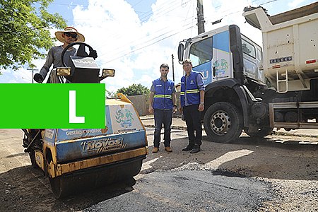 PREFEITURA INTENSIFICA OPERAÇÃO TAPA-BURACOS PELAS RUAS DE JARU - News Rondônia