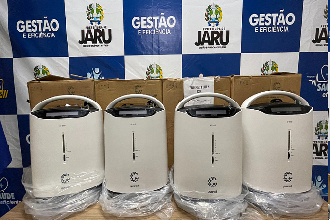 Jaru recebe 4 concentradores de oxigênio - News Rondônia