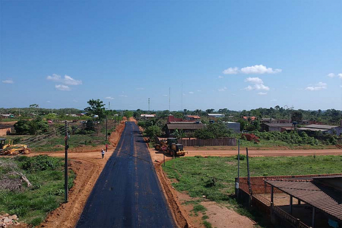 INFRAESTRUTURA - Fresagem asfáltica viabiliza pavimento de cerca de 6 quilômetros de via no distrito de Extrema - News Rondônia