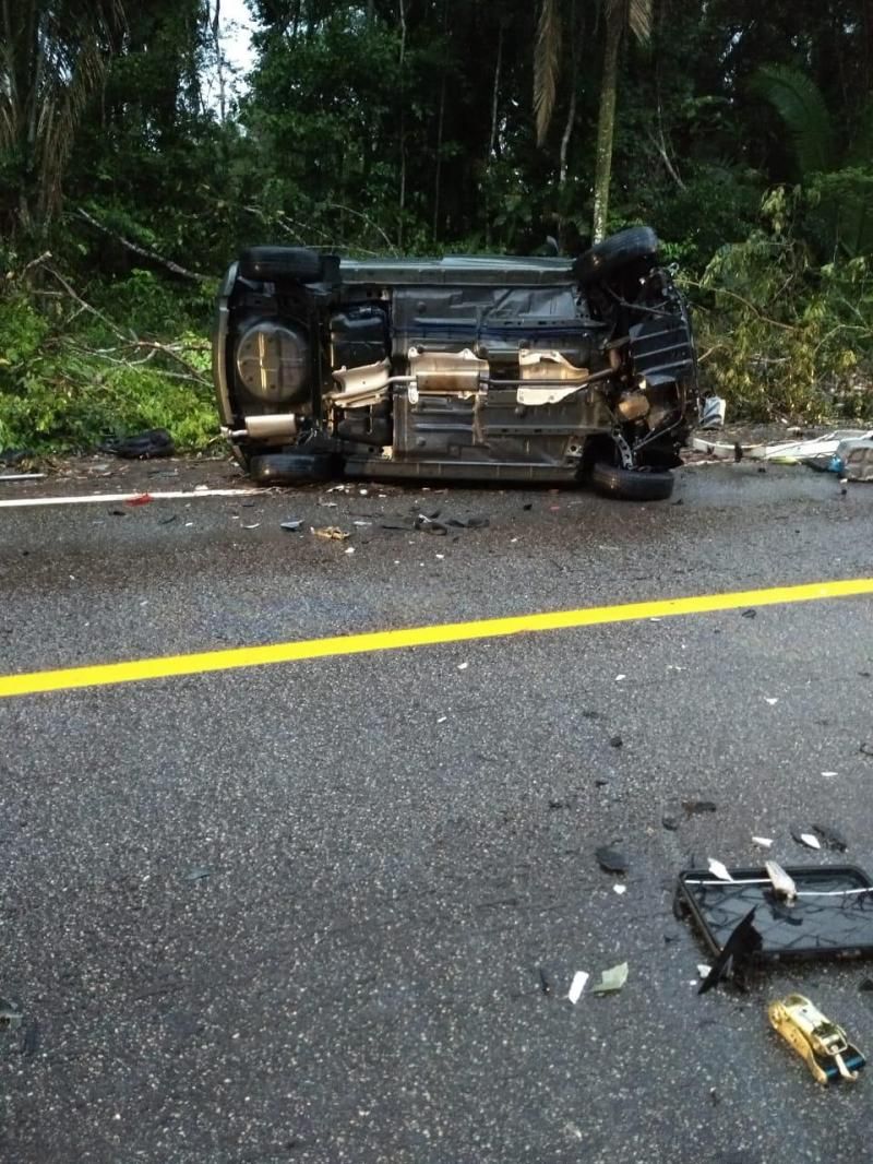 TRAGÉDIA: ACIDENTE NA BR-319 ENTRE PORTO VELHO E HUMAITÁ DEIXA DOIS MORTOS - News Rondônia