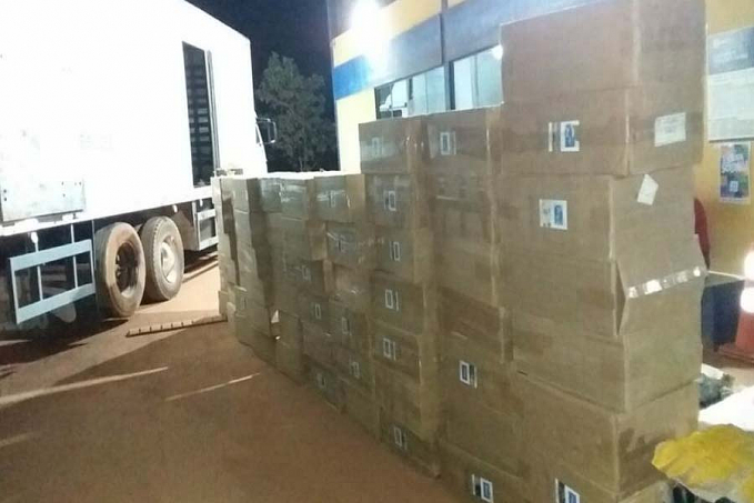 Ação conjunta policial apreende mais de meio milhão de reais em mercadoria contrabandeada - News Rondônia