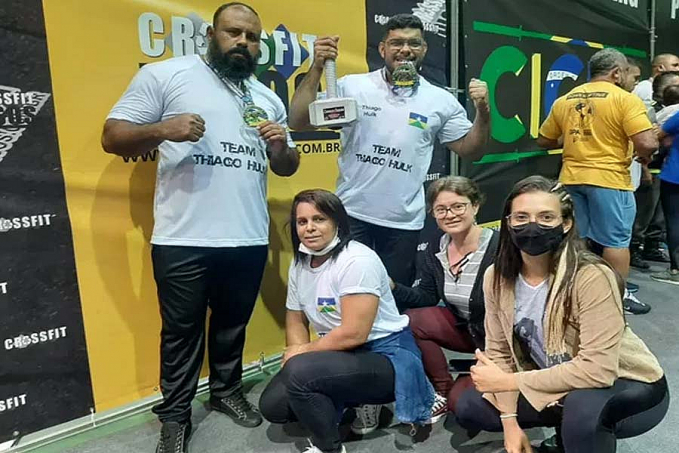 Atletas de Rolim de Moura, interior de Rondônia disputam Brasileiro de Powerlifting, no litoral paulista - News Rondônia