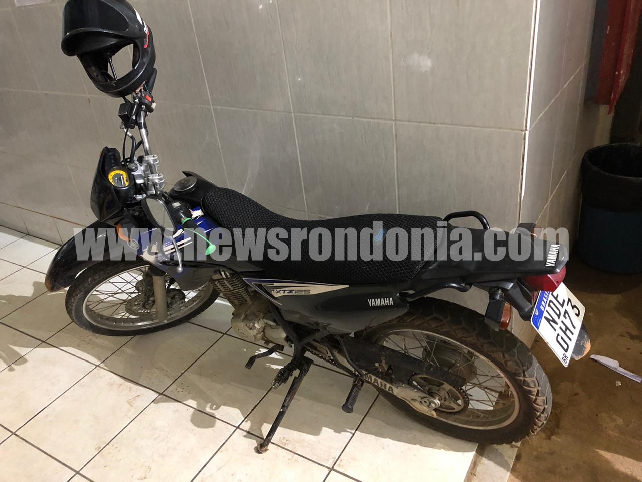 'Eu achei na rua', diz foragido preso com moto roubada na capital - News Rondônia