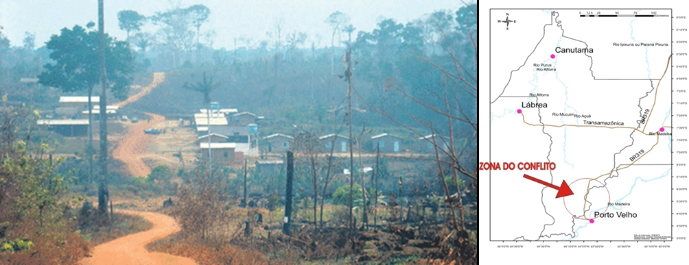 SUL DO AMAZONAS ESTÁ PRESTES A EXPLODIR PELA AÇÃO NEFASTA DE MADEIREIROS E FAZENDEIROS RONDONIENSES EM ÁREAS DEVOLUTAS DA UNIÃO - News Rondônia
