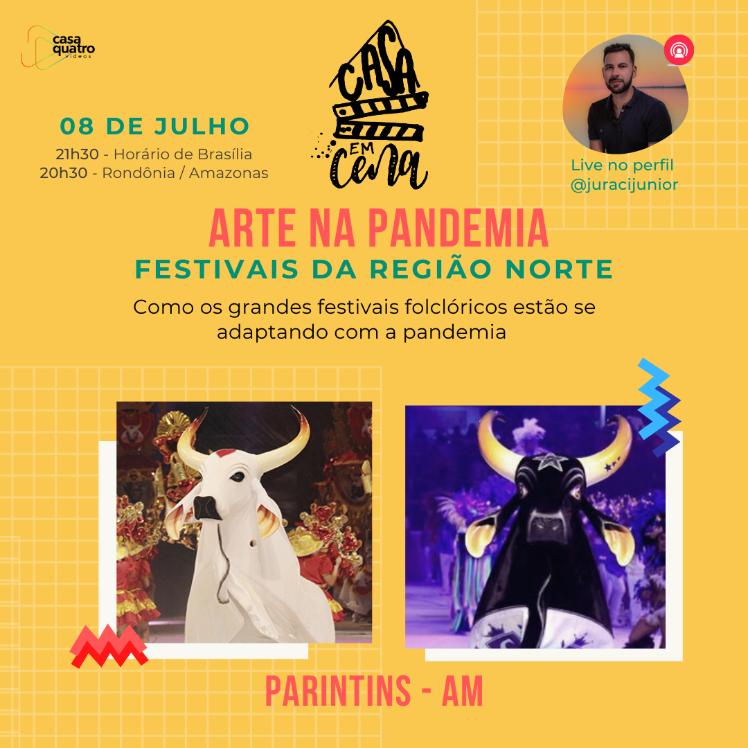 Festival folclórico de Parintins abre nova temporada de lives do projeto "casa em cena" - News Rondônia