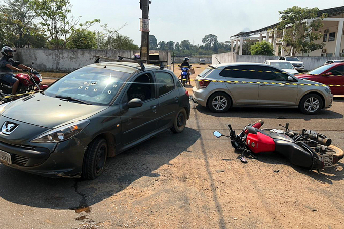 ATUALIZADA: Após trocar tiros com Policial Militar suspeito e baleado e comparsa preso após roubo na Zona Leste - News Rondônia