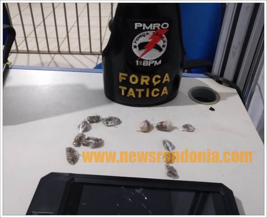 Mulher é presa com drogas no bairro Areal na capital - News Rondônia