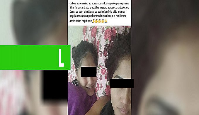 CRIANÇA DE 11 ANOS QUE ESTAVA DESAPARECIDA É LOCALIZADA NA ZONA SUL; SUSPEITO NÃO FOI ENCONTRADO - News Rondônia