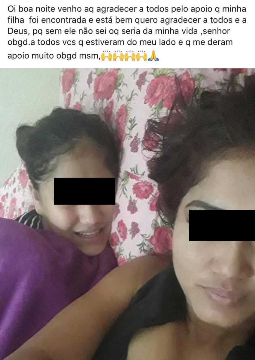 CRIANÇA DE 11 ANOS QUE ESTAVA DESAPARECIDA É LOCALIZADA NA ZONA SUL; SUSPEITO NÃO FOI ENCONTRADO - News Rondônia