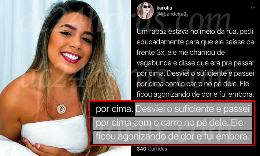 Empresária passa com o carro em pedestre: 'ficou agonizando de dor e fui embora' - News Rondônia