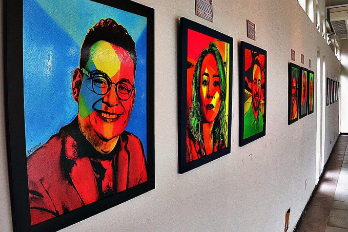 Casa da Cultura Ivan Marrocos expõe obras de artes que retratam personalidades do empreendedorismo de Porto Velho - News Rondônia