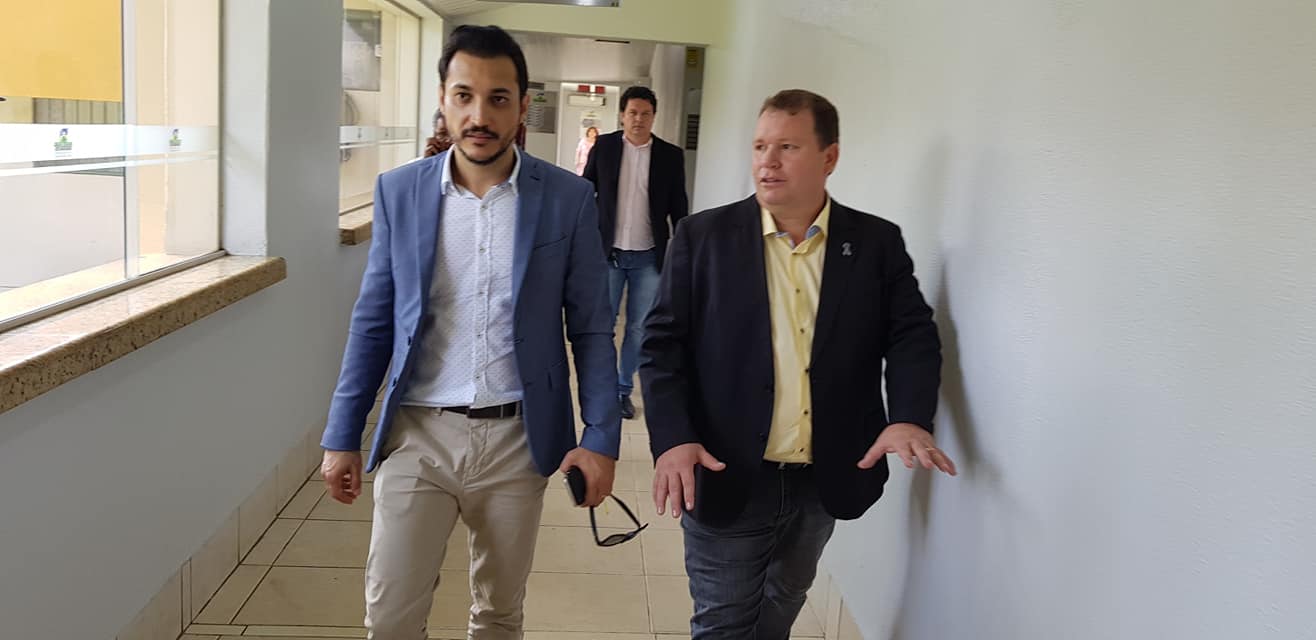 DR NEIDSON LEVA GESTORES DA SAÚDE DE RONDÔNIA PARA AVALIAR PRÉDIO DA ESCOLA DO LEGISLATIVO - News Rondônia