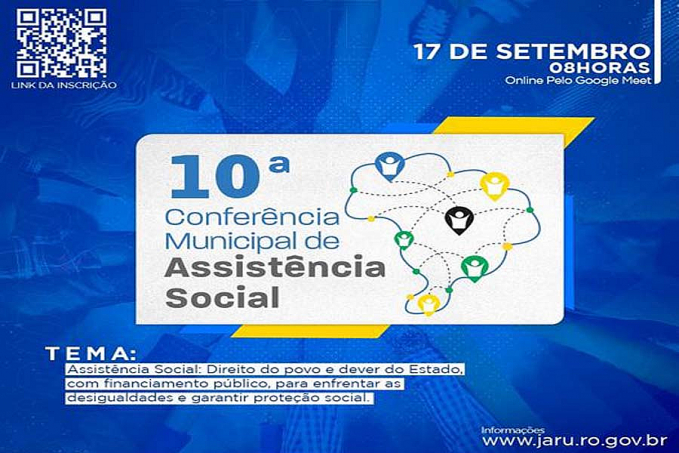 SEMDES abre inscrições para a 10ª Conferência Municipal de Assistência Social - News Rondônia
