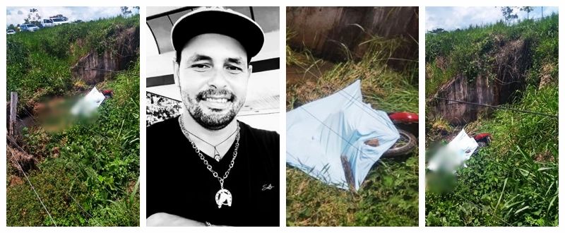 TRAGÉDIA NA RO-473: Funcionário de posto de combustível é encontrado morto ao lado de motocicleta - News Rondônia