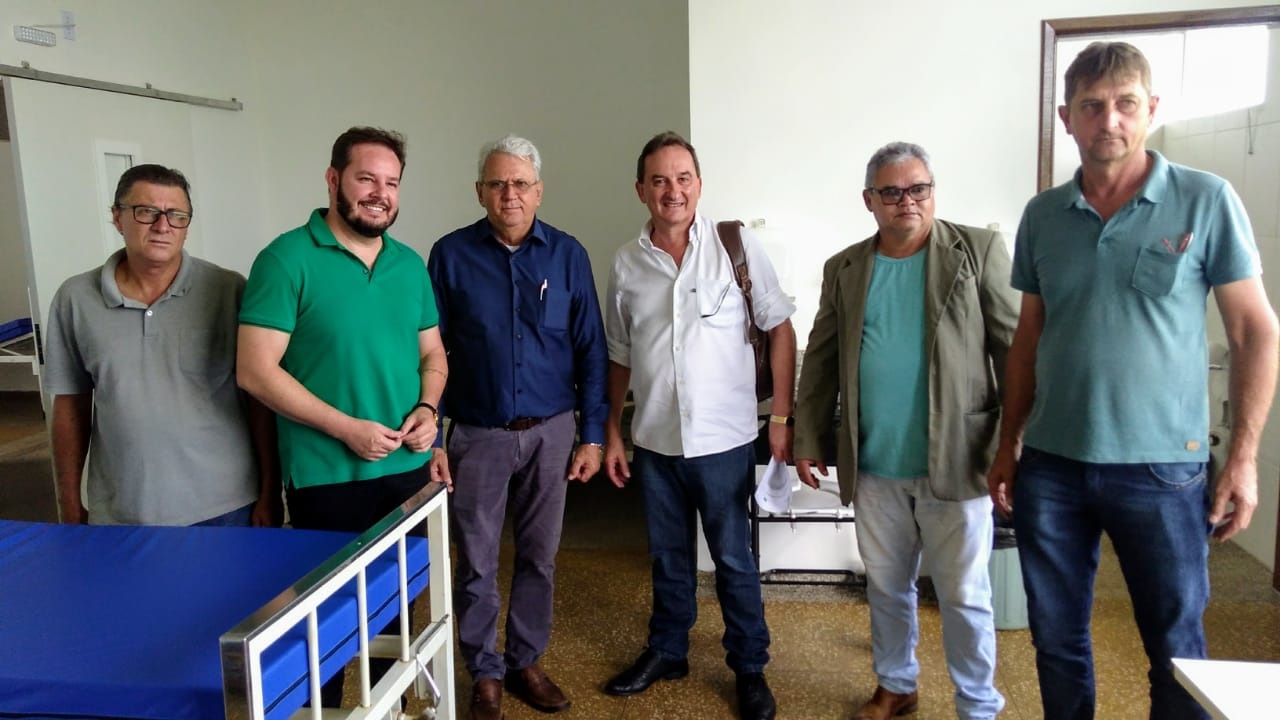 ROLIM DE MOURA  PREFEITO, VEREADORES E VICE-GOVERNADOR VISITAM HOSPITAL MUNICIPAL - News Rondônia