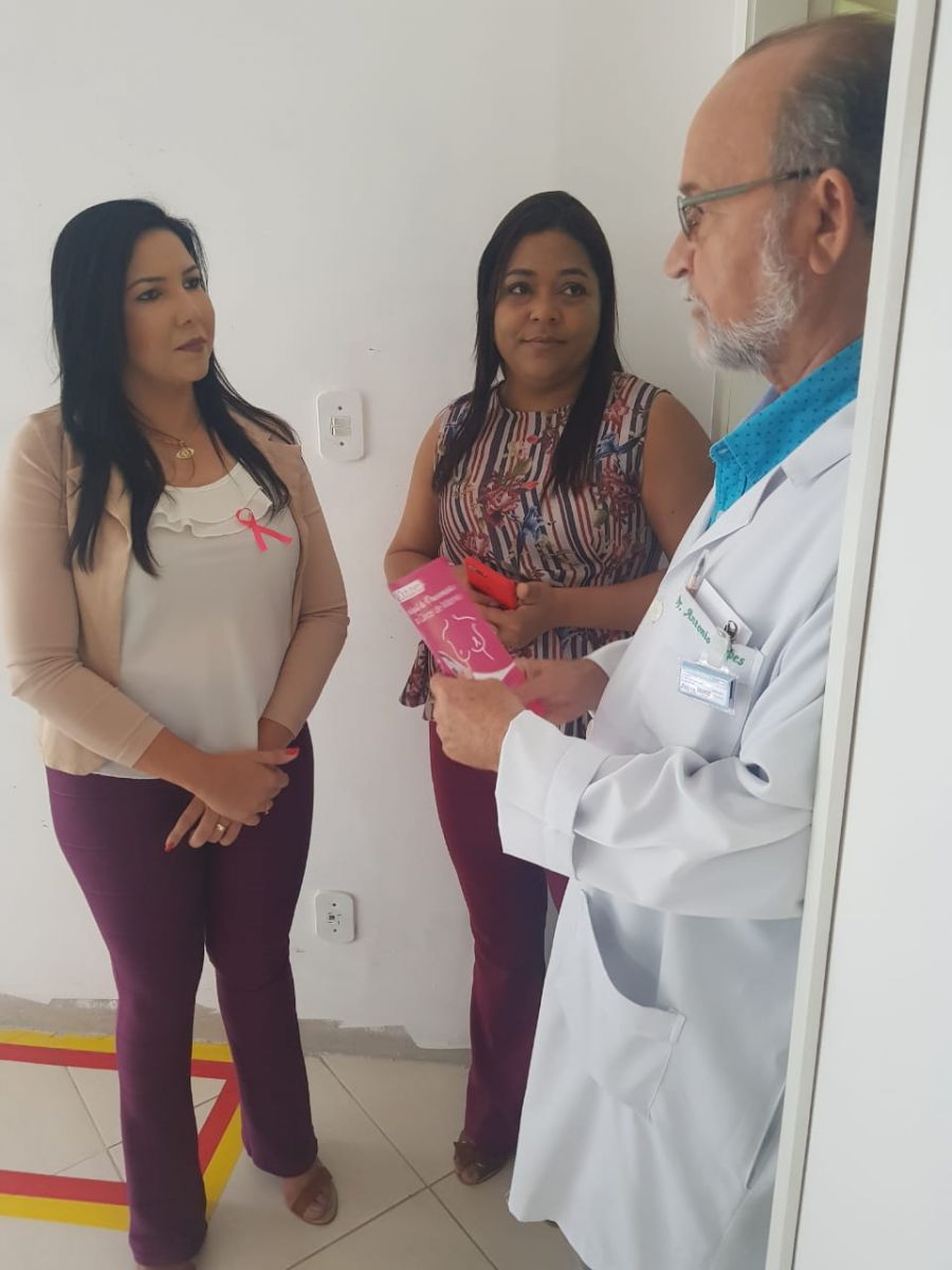 CRISTIANE LOPES VISITA INSTITUTO SÃO PELLEGRINO NO DIA MUNICIPAL DE PREVENÇÃO - News Rondônia