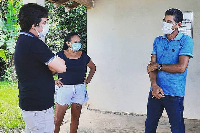 Vereador Rai Ferreira fiscaliza ponto de apoio da saúde na Vila DNIT - News Rondônia