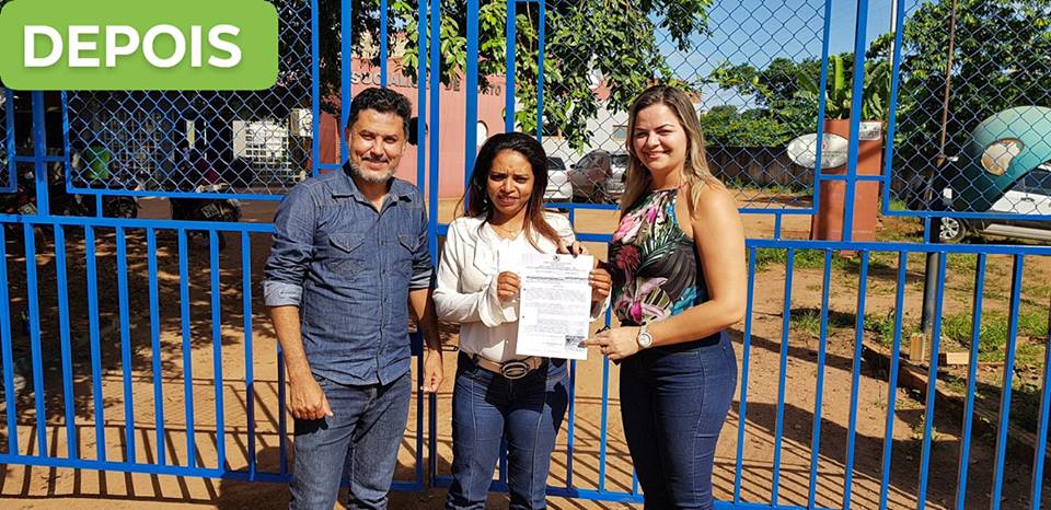 MELHORIAS: APÓS INTERVENÇÃO DE ADA DANTAS, SEMOB FECHA CRATERA EM FRENTE À UNIDADE DE SAÚDE NO BAIRRO SOCIALISTA - News Rondônia