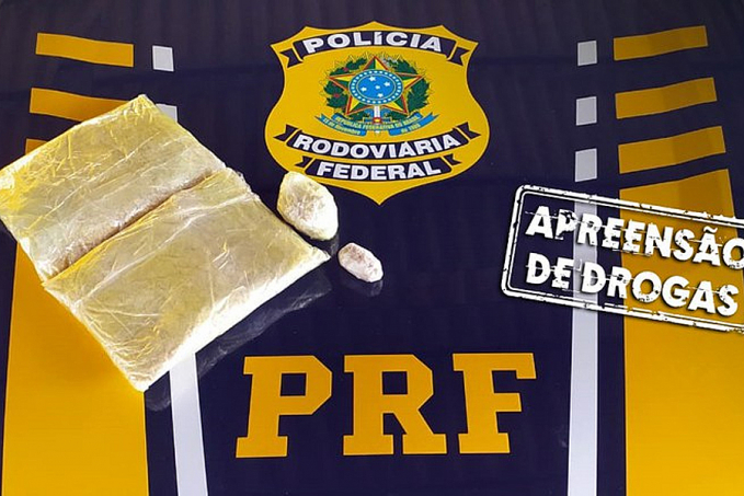Em Ji-Paraná/RO, PRF apreende mais de 2 kg de cocaína - News Rondônia