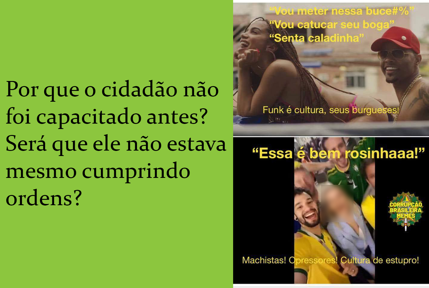 CRUZADA MORALISTA NO BRASIL - POR PROFESSOR NAZARENO - News Rondônia