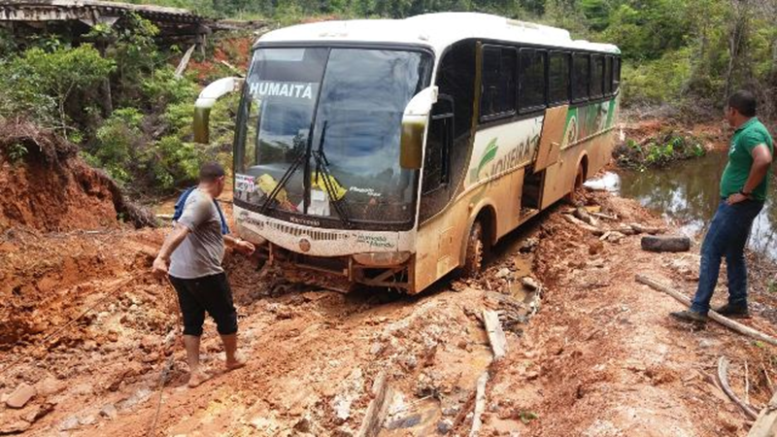 DNIT PROÍBE TRÁFEGO DE VEÍCULOS ACIMA DE 23 TONELADAS NA BR-319 - News Rondônia