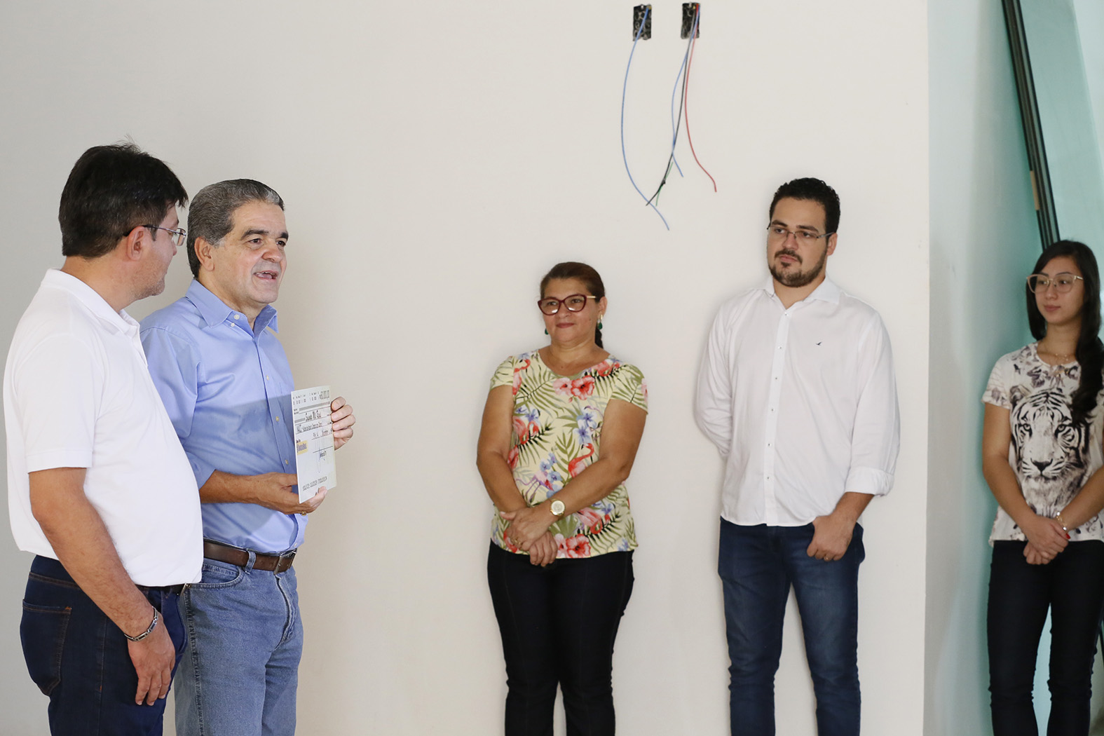DEPUTADO AÉLCIO CUMPRE COMPROMISSO E ENTREGA CHEQUE DE R$ 60 MIL AO NACC - News Rondônia