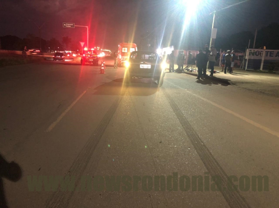 Ciclista fica em estado grave ao ser atropelado quando cruzava a BR-364 - News Rondônia