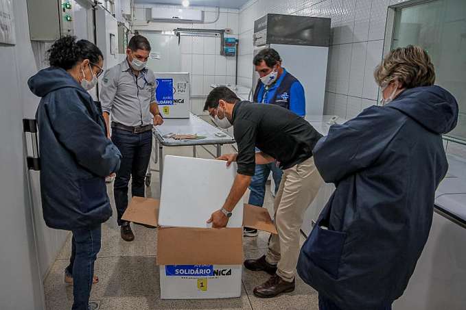Rondônia recebe as primeiras doses de vacinas contra covid-19 destinadas para imunizar crianças - News Rondônia