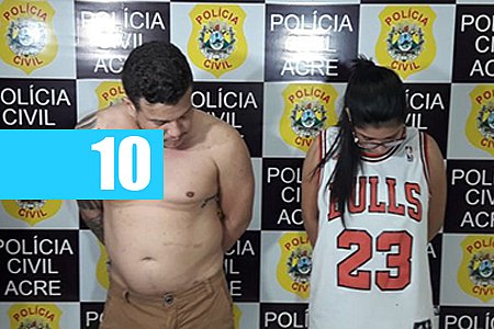 TRAFICANTE QUE 'RECEBEU LIVRAMENTO DE DEUS' APÓS FUGIR DA PM É PRESO COM NAMORADA NO ESPERANÇA - News Rondônia