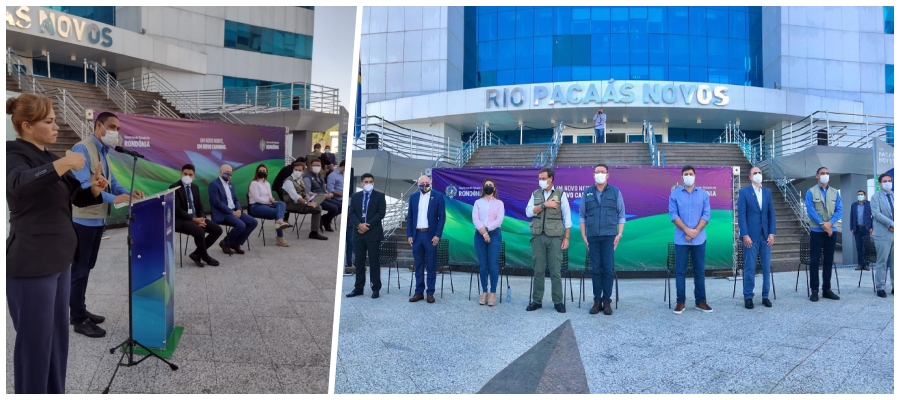 Lenha na fogueira: Visita do Ministro do Turismo Gilson Machado a Rondônia - News Rondônia
