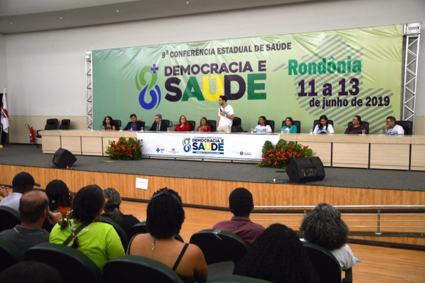 DIREITO À SAÚDE E FINANCIAMENTO DO SUS SÃO DEBATIDOS NA NONA CONFERÊNCIA ESTADUAL DE SAÚDE - News Rondônia