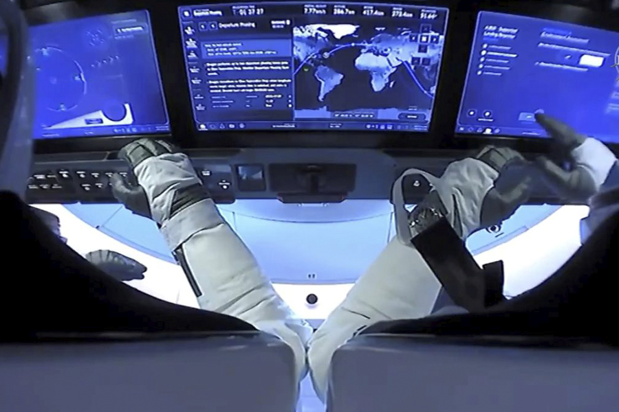 SpaceX faz primeiro voo orbital civil da história - News Rondônia