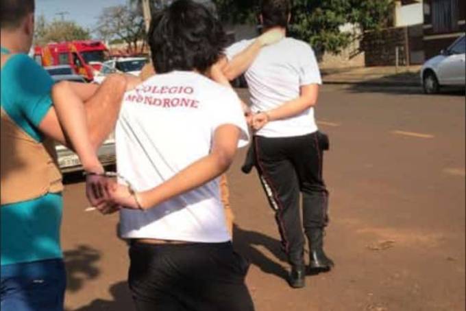 JOVEM DE 15 ANOS DISPARA CONTRA COLEGAS EM ESCOLA NO PR - News Rondônia
