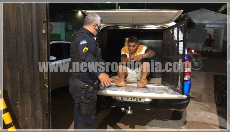 Foragido da justiça efetua oito tiros contra vítima durante tentativa de roubo e acaba preso na zona leste - News Rondônia