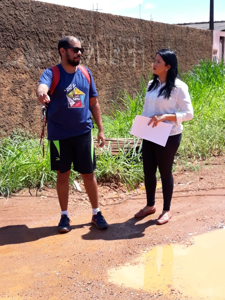 CRISTIANE LOPES REIVINDICA ASFALTAMENTO DA 4° ETAPA DO BAIRRO COHAB - News Rondônia