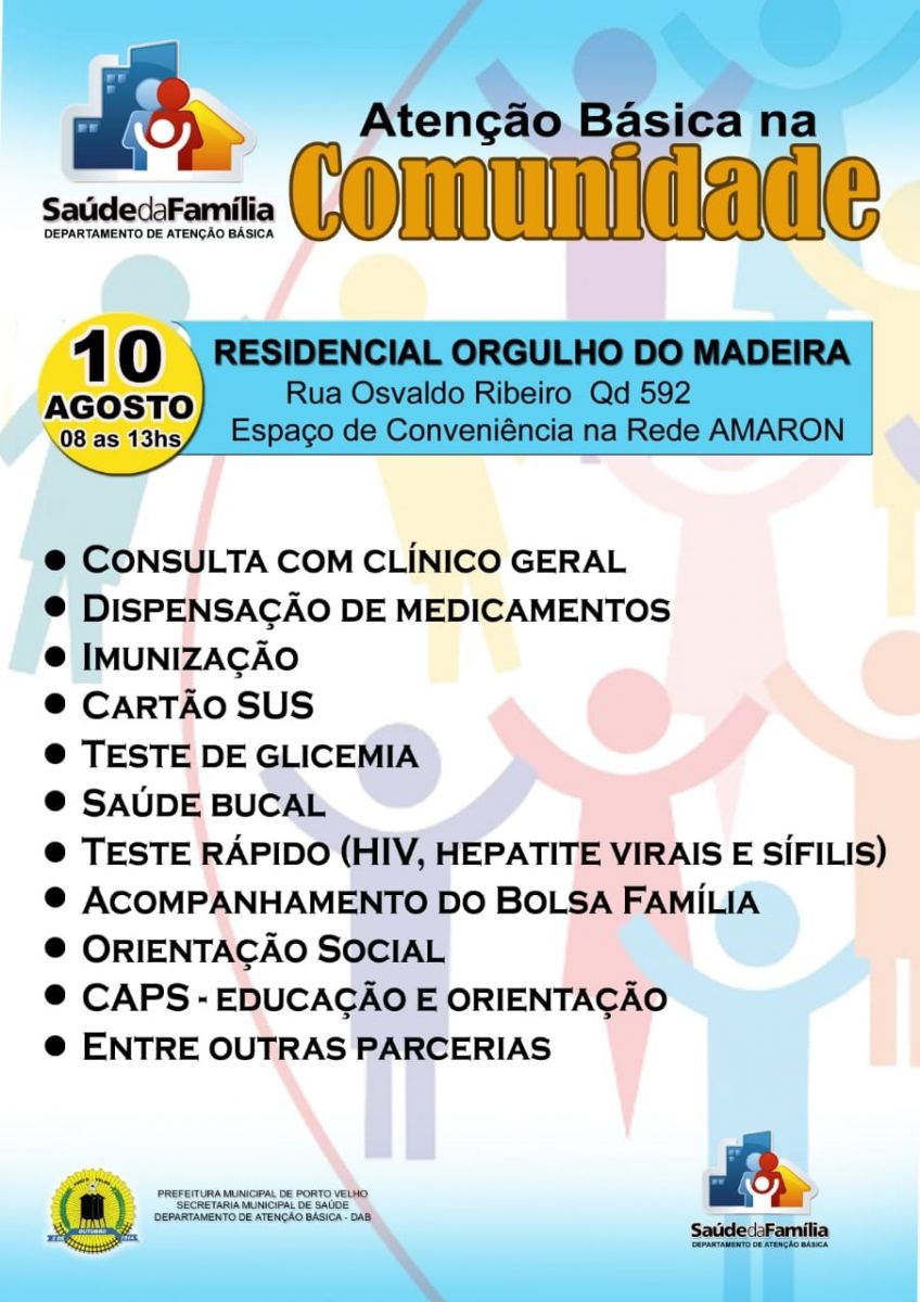 SEMUSA REALIZA AÇÃO DE SAÚDE NO ORGULHO DO MADEIRA - News Rondônia