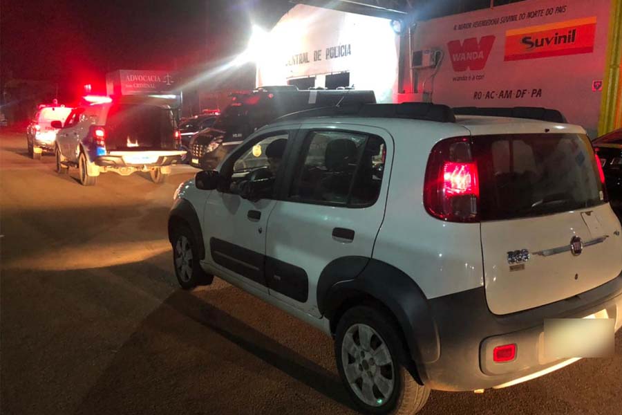 Dupla é presa com carro roubado em abordagem em cima da ponte sobre o Rio Madeira - News Rondônia