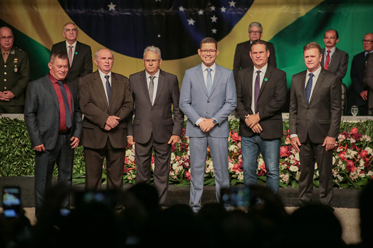 DEPUTADO LUIZINHO GOEBEL PARTICIPA DA POSSE DO GOVERNADOR ELEITO CORONEL MARCOS ROCHA - News Rondônia