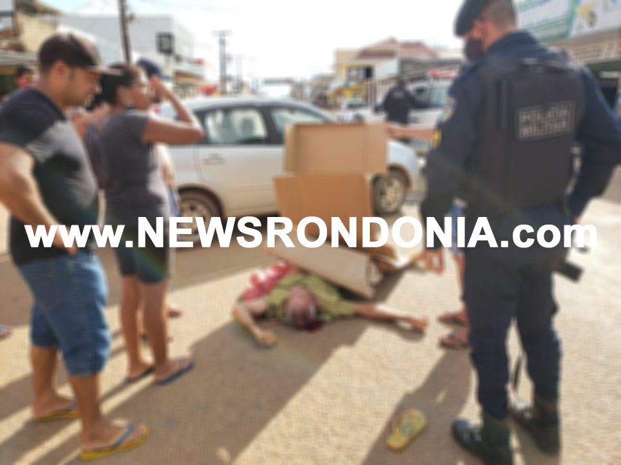 ATUALIZADA: Motociclista sofre grave acidente na zona leste - Vídeo - News Rondônia