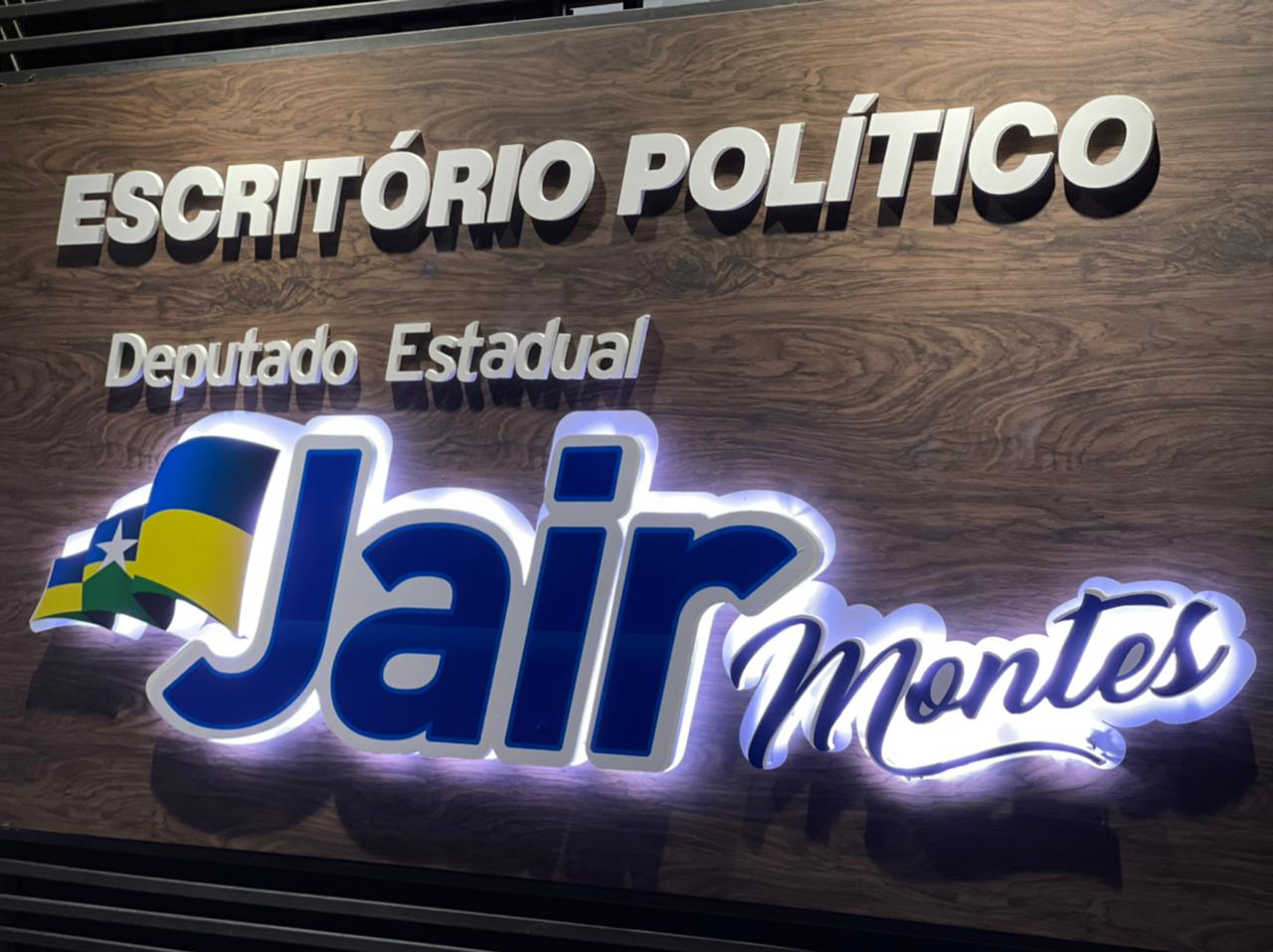 Deputado Estadual Jair Montes inaugura escritório político em Porto Velho - News Rondônia