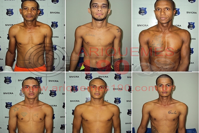 Sete apenados fogem do Presídio CRA  Um foi recapturado e seis estão sendo procurados na mata - News Rondônia